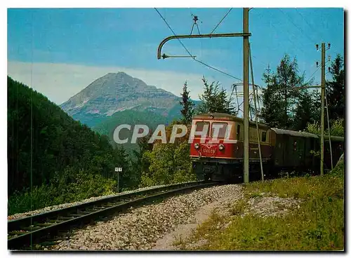 Cartes postales moderne Mariazellerbahn Partie zwischen Gosing und Annaberg mit Otscher