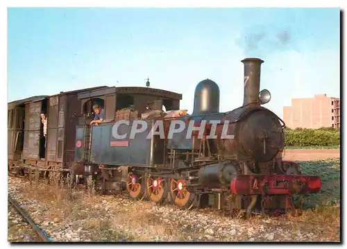 Cartes postales moderne Ferrocarril Alco Y Gandia Locomotora n 7 Cocentaina