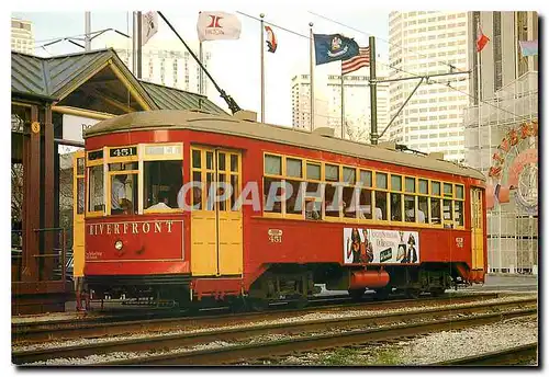 Cartes postales moderne Riverfront Streetcar New Orleans