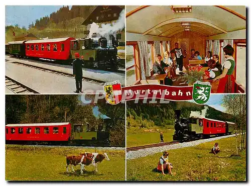 Cartes postales moderne Murtalbahn Schmalspurbahn Salzburg