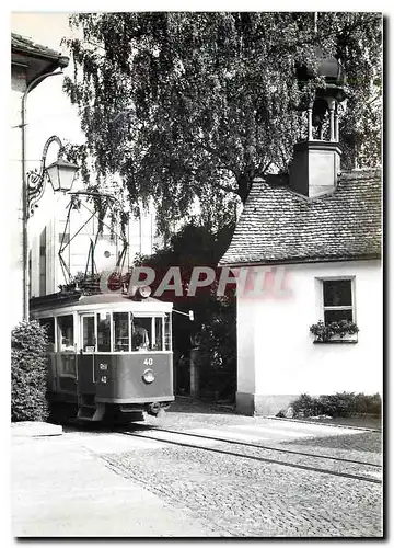 Cartes postales moderne Ausfahrt Marktgasse beim Bahnhof Altstatten Stadt mit Be 2 4 40