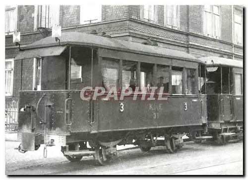 Moderne Karte Personenwagen Nr 31 in Altena