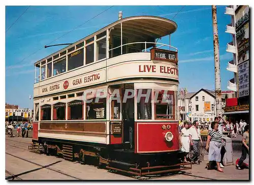 Moderne Karte Blackpool Standard No 40 in Pleasure Beach