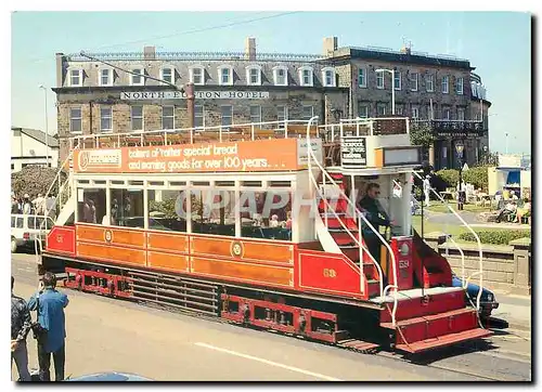 Moderne Karte Fleetwoods famous North Euston Hotel stands behind Dreadnought No 59