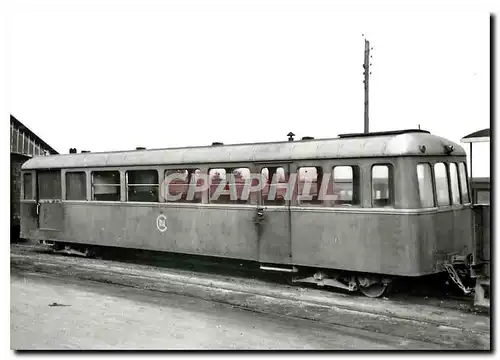 Moderne Karte Ancien autorail Brissoneau et Lotz St Brieuc Centrale