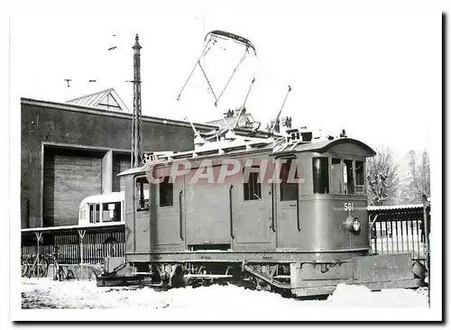 Moderne Karte Tram SVB Xe 2 2 501 im Depot Eigerplatz