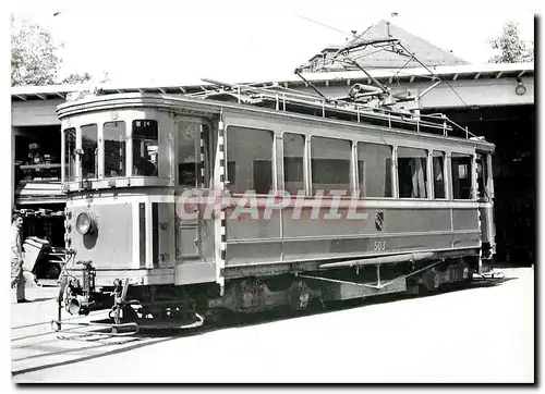 Cartes postales moderne Tram Xe 2 4 503 Schweisswagen Depot Burgernziel