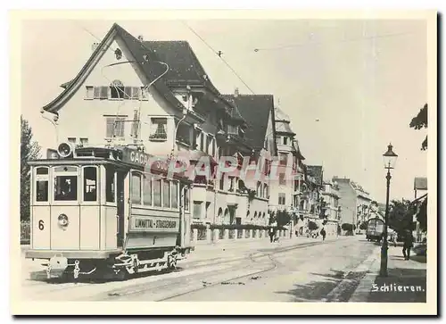 Cartes postales moderne Motorwagen 6 Limmattal Strassenbahn