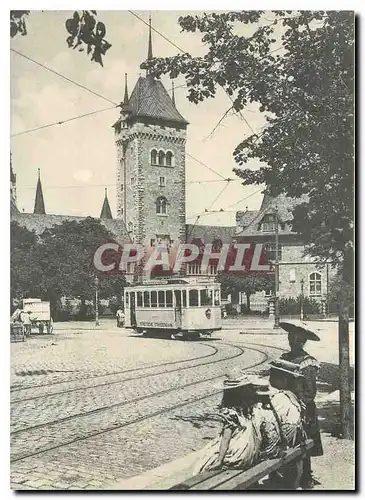 Cartes postales moderne Motorwagen 144 der Stadtischen Strassen Zurich