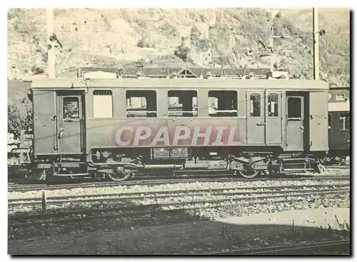 Cartes postales moderne Furka Oberalp Bahn Triebwagen BCm 2 2 21 22