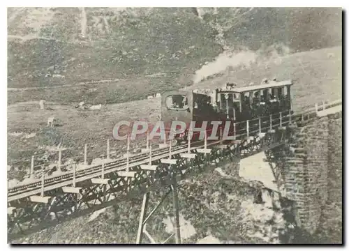 Cartes postales moderne BRB Zug Locomotive H1 Die Dampffahne stammt von der Repressionsbremse