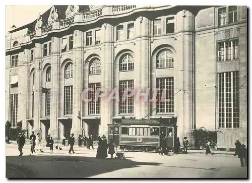 Cartes postales moderne Der neue Hauptbahnhof St Gallen mit dem Wagen 4