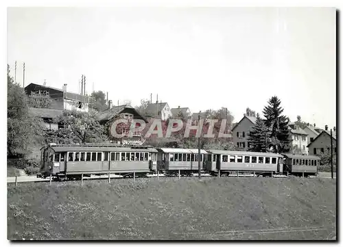 Cartes postales moderne Tram B4 61 Stss BDe 4 4 2 und den B 18 und 10 bei Neuhausen Engehof