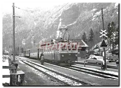 Moderne Karte Ligne de Grindelwald Burglauenen ABDhe 4 4 301