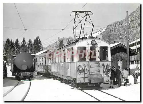 Cartes postales moderne Train pour La Lenk a Matten BCFe 4 4 B4 85