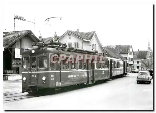 Moderne Karte Tram BDe 4 4 204 B 26 D 65 a Munchwilen