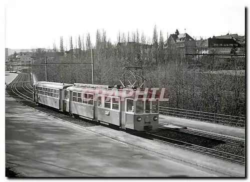 Moderne Karte Rame pour Bale entre les stations de Binningen et Dorenbach