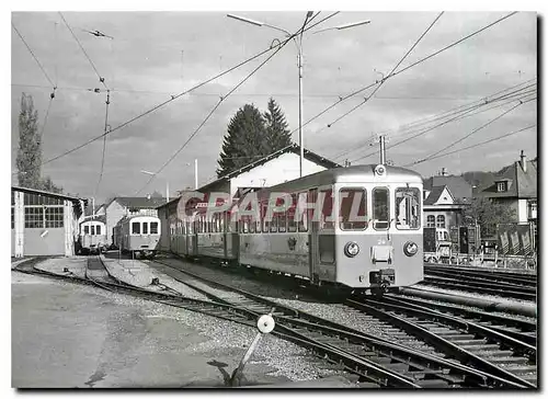 Moderne Karte Oberwil train pour Bale