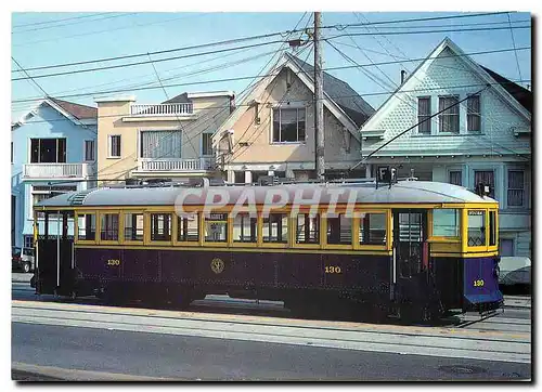 Moderne Karte Centennial of San Francisco Trolleys Railyway B Type 190
