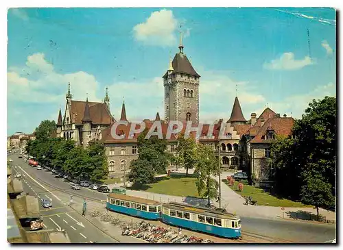 Moderne Karte Zurich Schweiz Landesmuseum