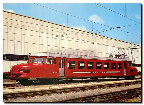 Moderne Karte Tram SBB CFF RAe 1001 1002