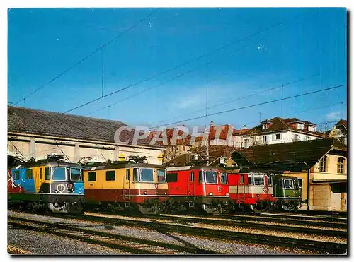 Cartes postales moderne Locomotive Re 4 4 11 Bern
