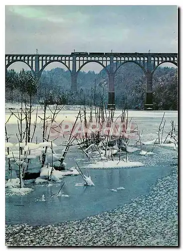 Cartes postales moderne Viaduc de Grandfey pres de Fribourg
