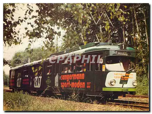 Moderne Karte Kolns bunte Bahnen 1983 Wagen 3119 Sangermann