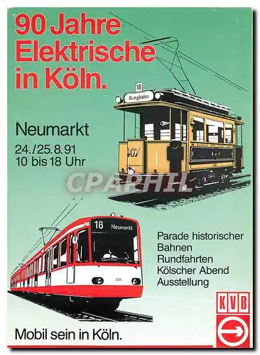 Cartes postales moderne Elektrische in Kolm Neumarkt