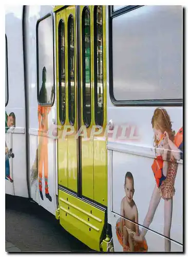Cartes postales moderne Gesundheits Tram Unterwegs in Zurich