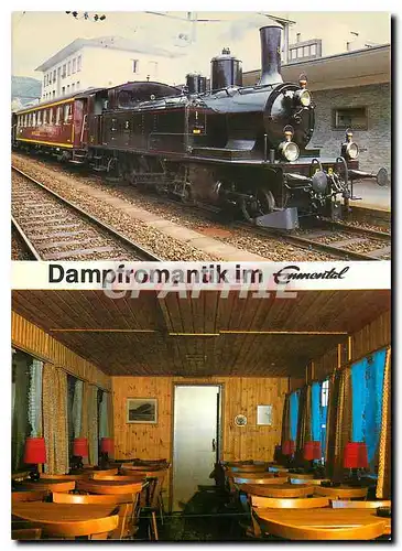 Moderne Karte Dampfromantik im Emmental Dampflok Ed 4 5 Nr 8