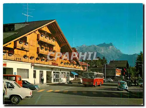 Moderne Karte Villars sur Ollon La Gare Les Dents du Morcles