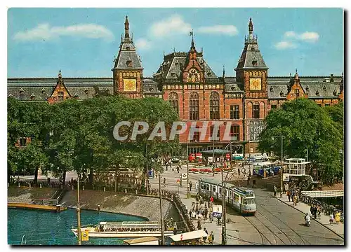 Cartes postales moderne Amsterdam Gare Centrale