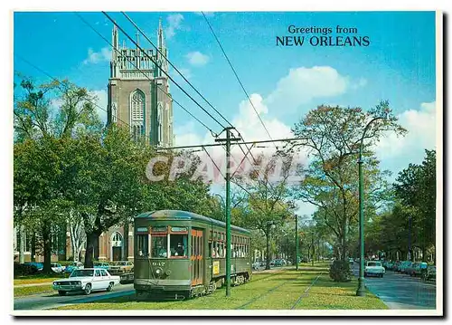 Cartes postales moderne St Charles Streetcar New Orleans Louisiana