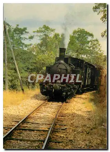 Moderne Karte Locomotive Mallet No 403 Ligne Tournon Lamastre Ardeche France