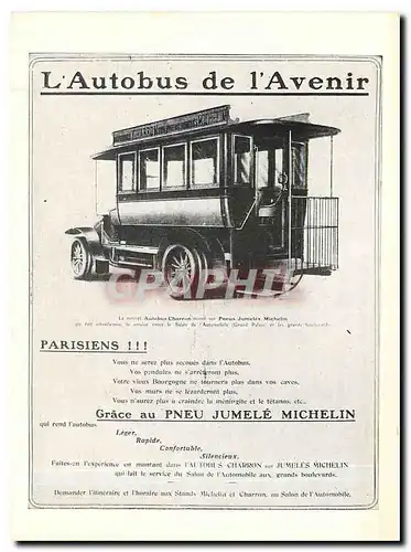 Cartes postales moderne L'Autobus de l'Avenir