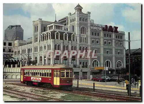 Moderne Karte New Orleans Riverfront Streetcar New Orleans 450 vintage trolley restored for service