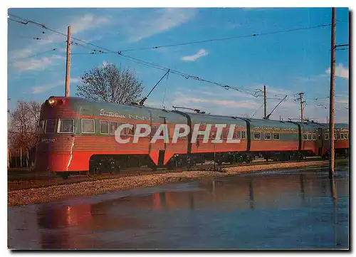 Cartes postales moderne Illinois Railway Museum Chicago North Shore and Milwaukee Railway Electroliner