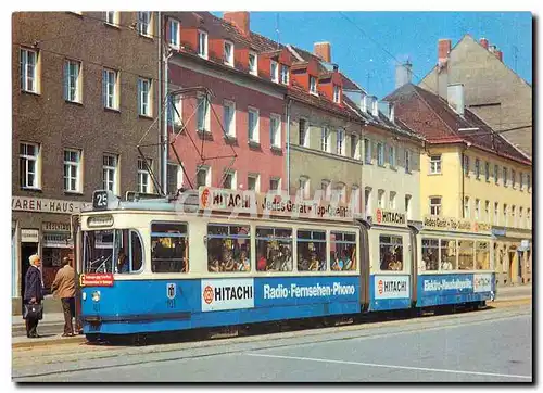 Cartes postales moderne Doppelgelenktriebwagen 101 Typ 1 65