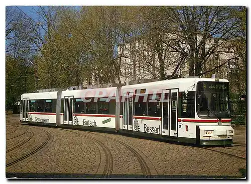 Cartes postales moderne Niederflurgelenktriebwagen GT6M Nr 601