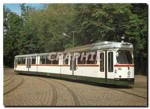 Cartes postales moderne Gelenktriebwagen GT8 Nr 801