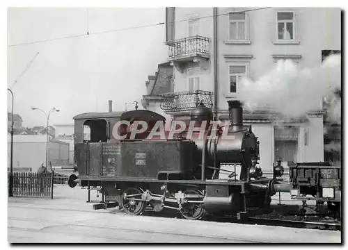Cartes postales moderne Zahnrad Lokomotive Nr 2 der Maschinenfabrik Ruti AG