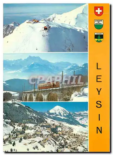 Cartes postales moderne Leysin Alpes Vaudoises La Berneuse