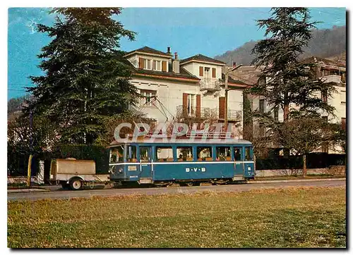 Cartes postales moderne Tram Be 2 3 16 Service tramway Bex Bevieux