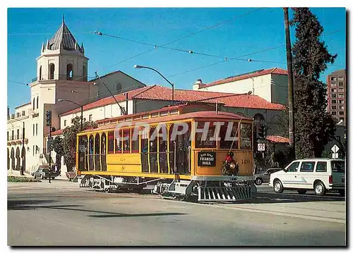 Cartes postales moderne San Jose Historic Trolleys San Jose Railroads 129 California type
