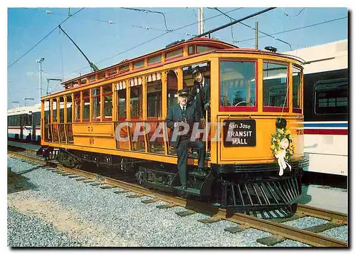 Cartes postales moderne Historic Trolleys of San Jose Dedication of car 73