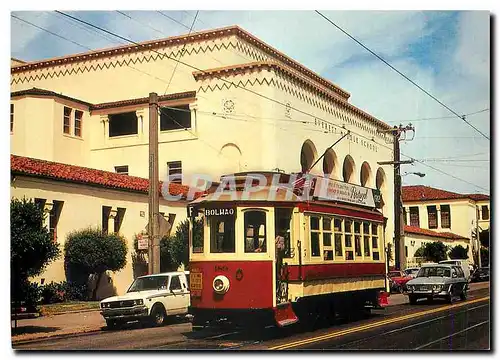 Cartes postales moderne Historic Trolleys of San Francisco Classic deck roof single truck no 189