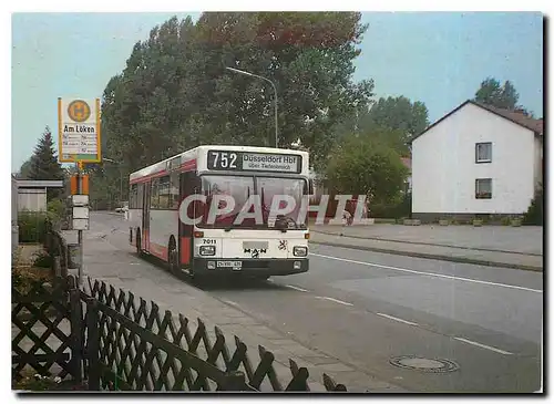 Moderne Karte Bus 7011 Typ SL 202 Ratingen Lintorf Zum Loken