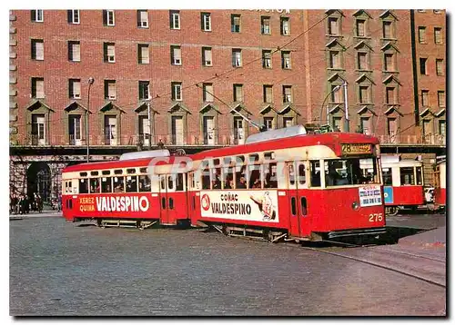 Cartes postales moderne Tram vies de Barcelona Cotxes 275 246