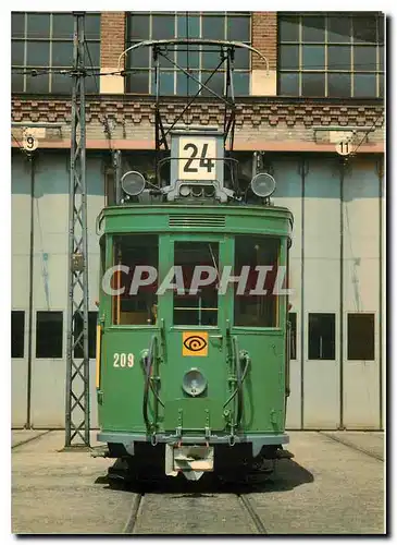 Cartes postales moderne Tram Be 2 2 209 BVB Serie 207 216